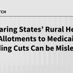 Comparing States’ Rural Health Fund Allotments to Medicaid Spending Cuts Can be Misleading